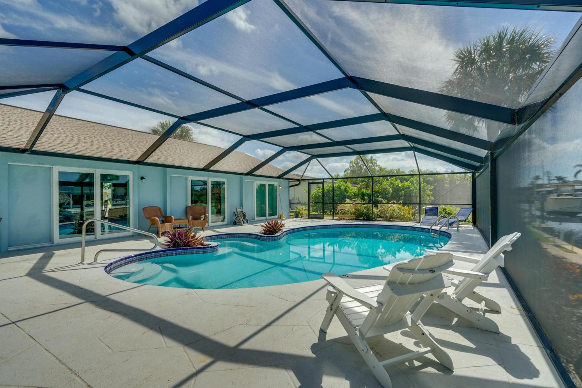 Beachy Cape Coral Home - Swim, Fish, Boat! Esterno foto