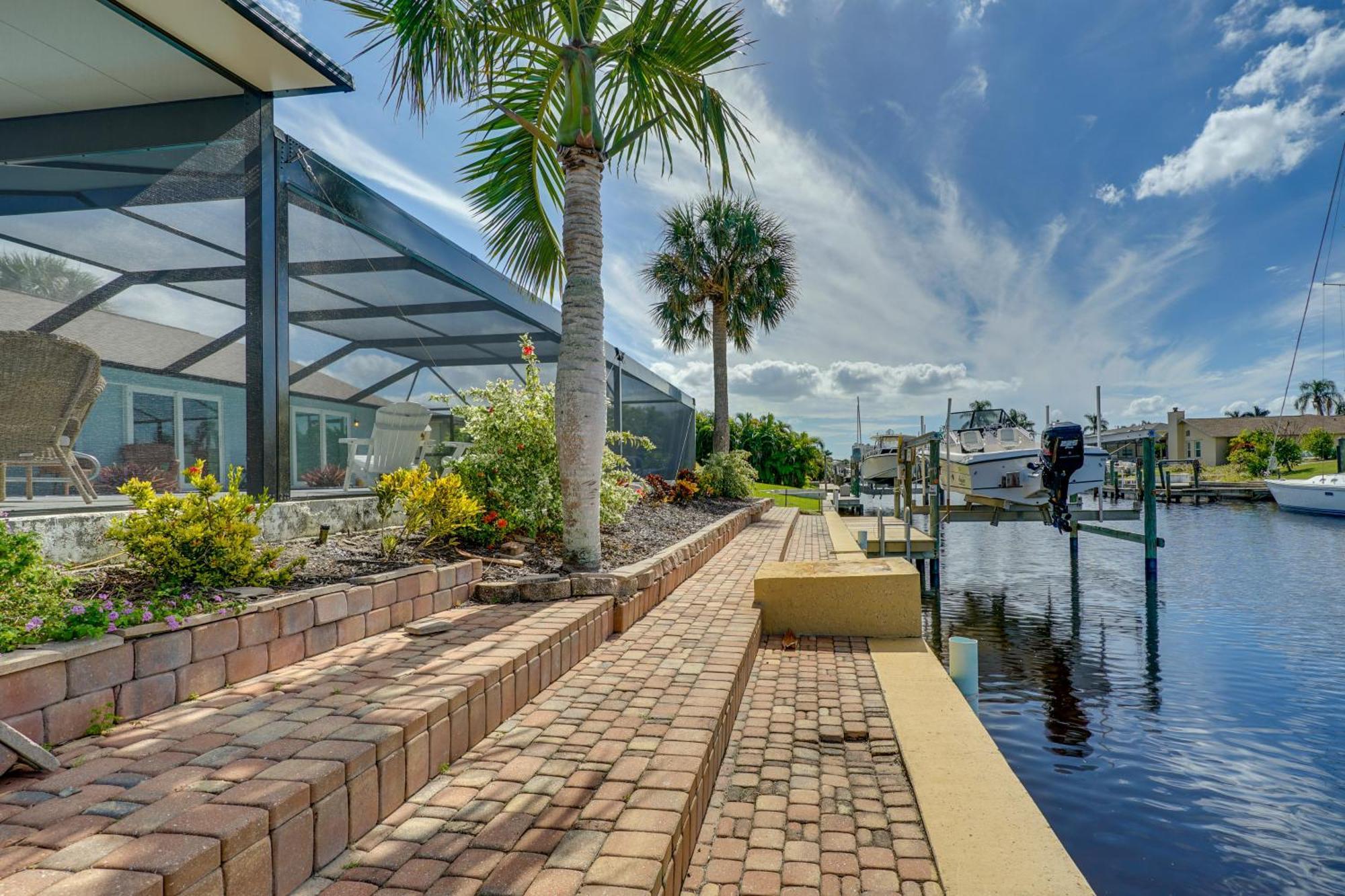 Beachy Cape Coral Home - Swim, Fish, Boat! Esterno foto